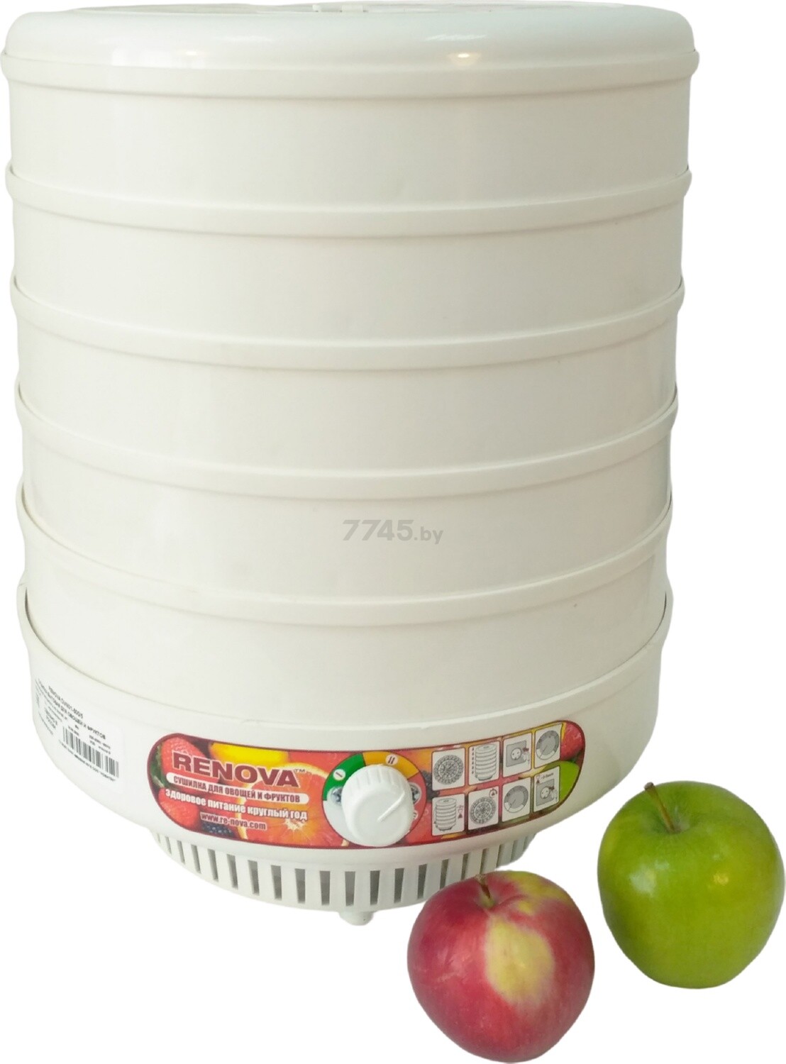 Сушилка для овощей и фруктов RENOVA DVN31-500/5 - Фото 2