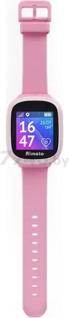 Умные часы детские Кнопка жизни AIMOTO Start 2 розовый - Фото 5