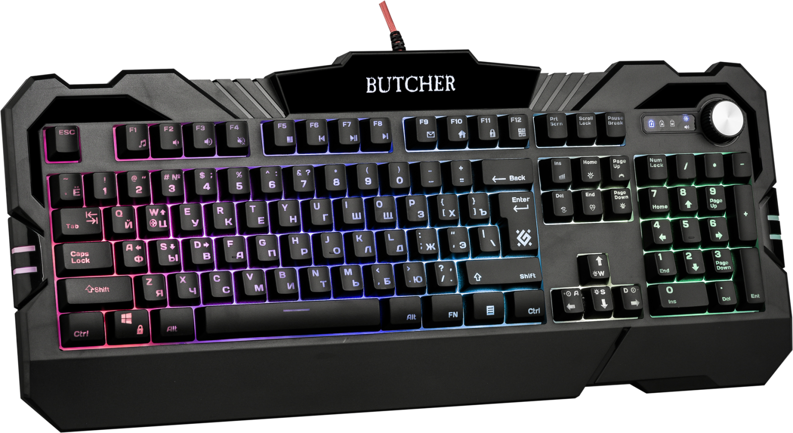 Клавиатура игровая DEFENDER Butcher GK-193DL - Фото 6