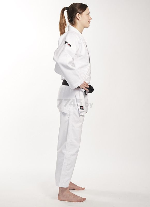 Куртка дзюдо IPPON GEAR Fighter Slim Fit белый 160 (JJ750SW-160) - Фото 6