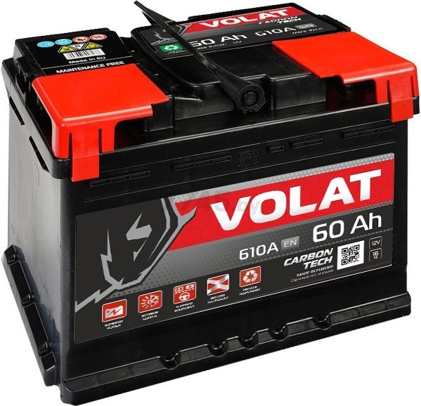 Аккумулятор автомобильный VOLAT 60 А·ч (4815156000042)