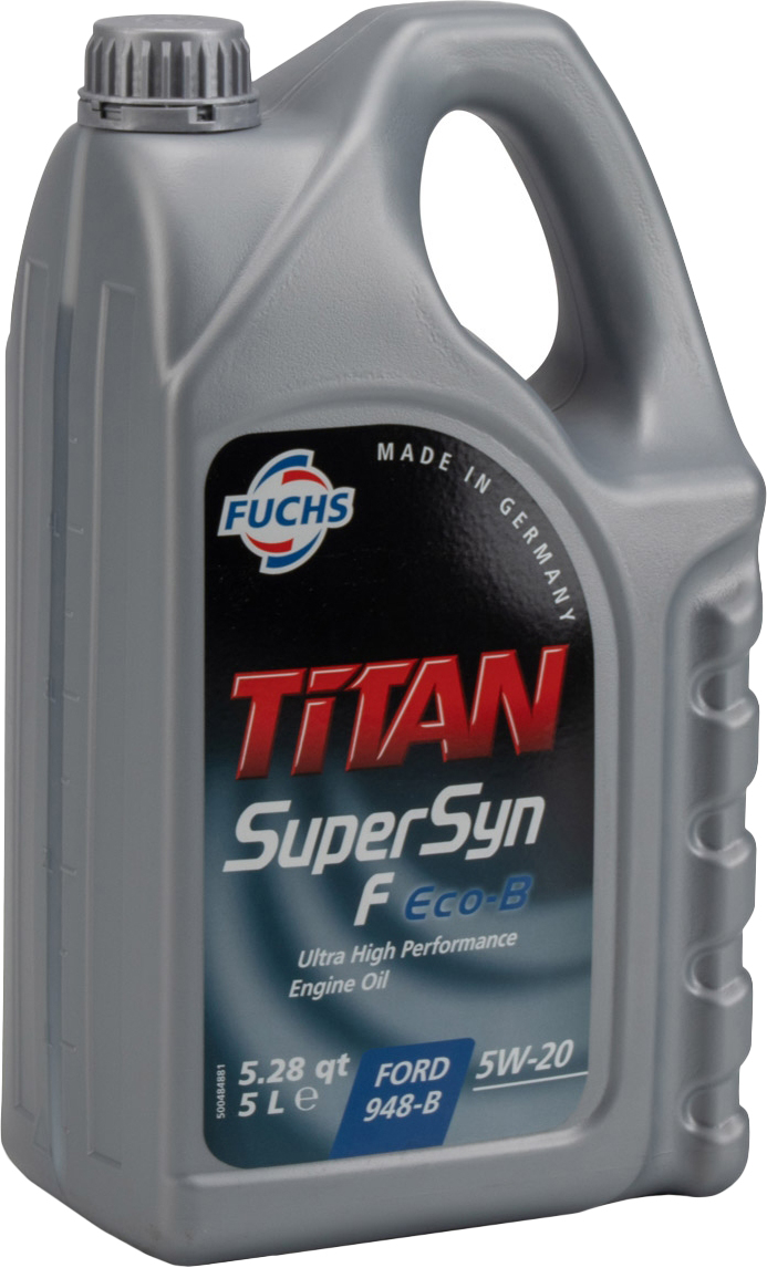 Моторное масло 5W20 синтетическое FUCHS Titan Supersyn F Eco-B 5 л (601411571)