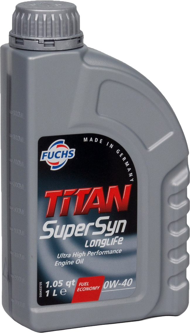 Моторное масло 0W40 синтетическое FUCHS Titan Supersyn Longlife 1 л (601425257)