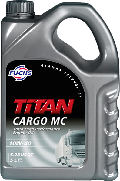 Моторное масло 10W40 полусинтетическое FUCHS Titan Cargo MC 5 л (601426582)