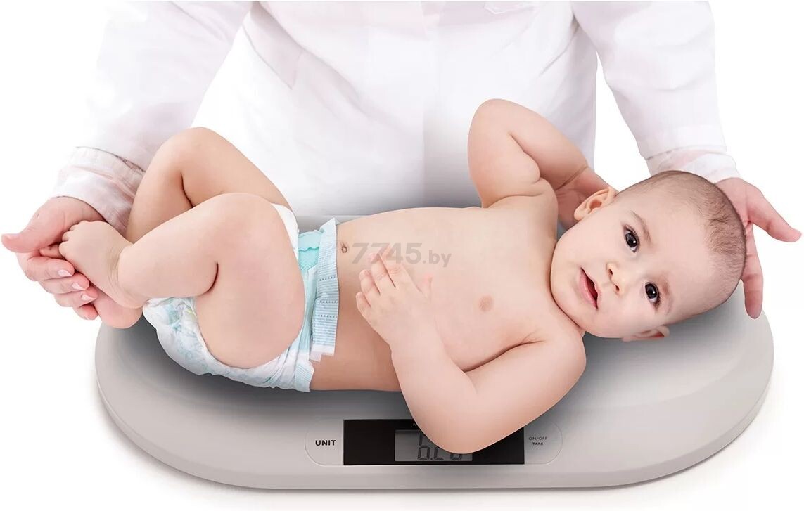 Весы для новорожденных детские BABYONO Electronicscale серый (612/02) - Фото 3