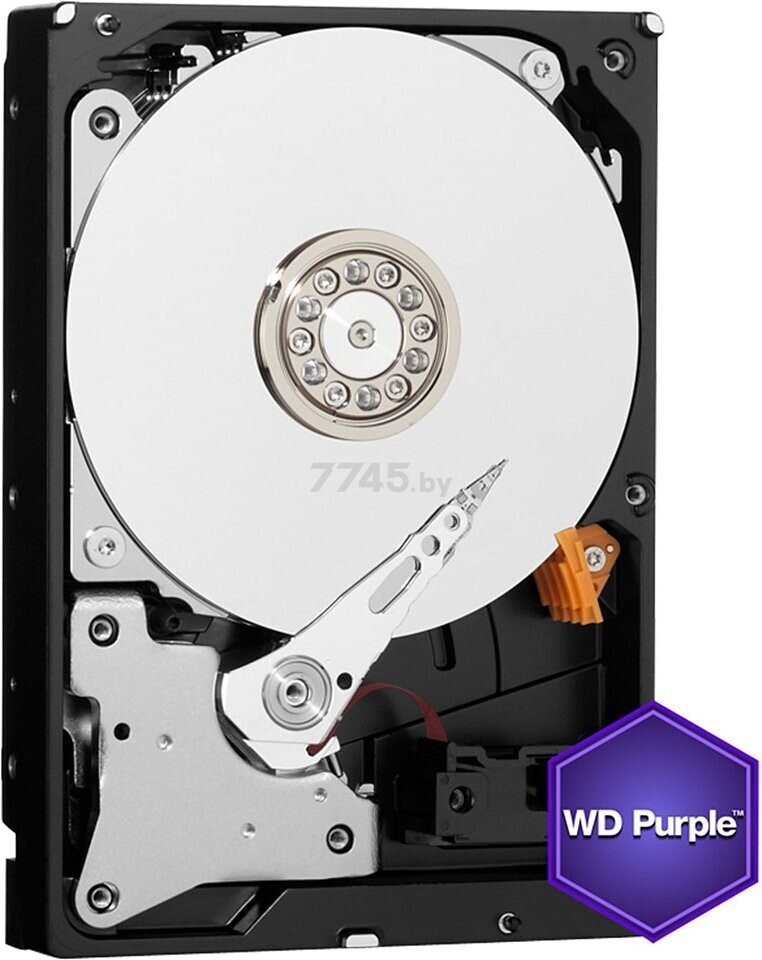 Жесткий диск HDD Western Digital Purple 6TB (WD60PURX) - Фото 5