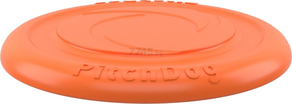 Игрушка для собак PITCHDOG Фрисби d 24 см оранжевый (62474) - Фото 3
