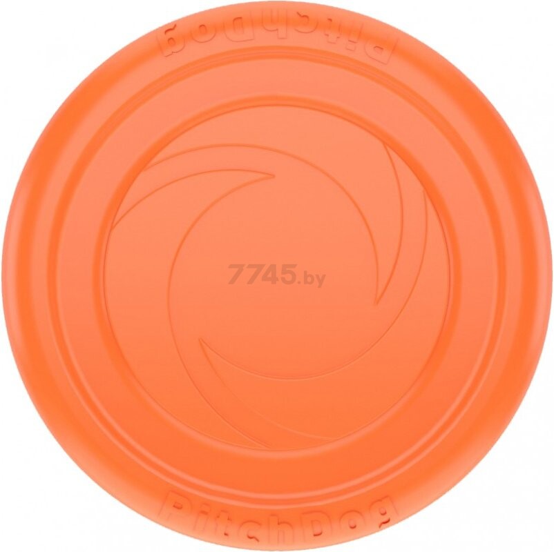 Игрушка для собак PITCHDOG Фрисби d 24 см оранжевый (62474) - Фото 2