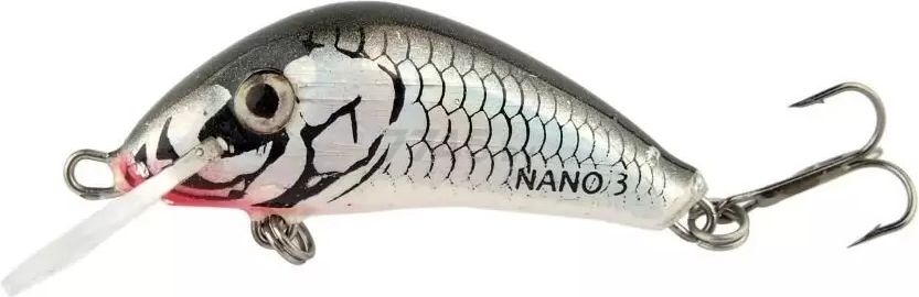 Воблер HUNTER Nano 35 мм/2,5 г sinking цвет AL (NA 35S AL)