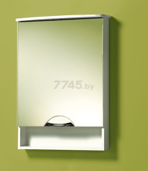 Шкаф с зеркалом для ванной АКВАЛЬ Аврора 60 (ЕА.04.60.00.L)