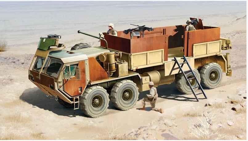 Сборная модель ITALERI Бронированный вооружённый грузовик HEMTT 1:35 (6510) - Фото 2