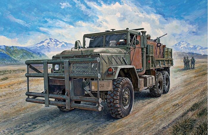 Сборная модель ITALERI Бронированный вооружённый грузовик M923 HILLBILLY 1:35 (6513) - Фото 2