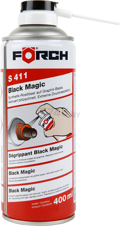 Смазка жидкий ключ FORCH S411 Black Magic 400 мл (67070048)