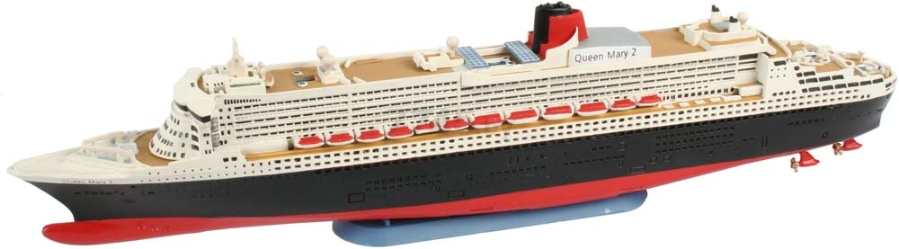 Сборная модель корабля REVELL Океанский лайнер Queen Mary 2 1:1200 (65808)