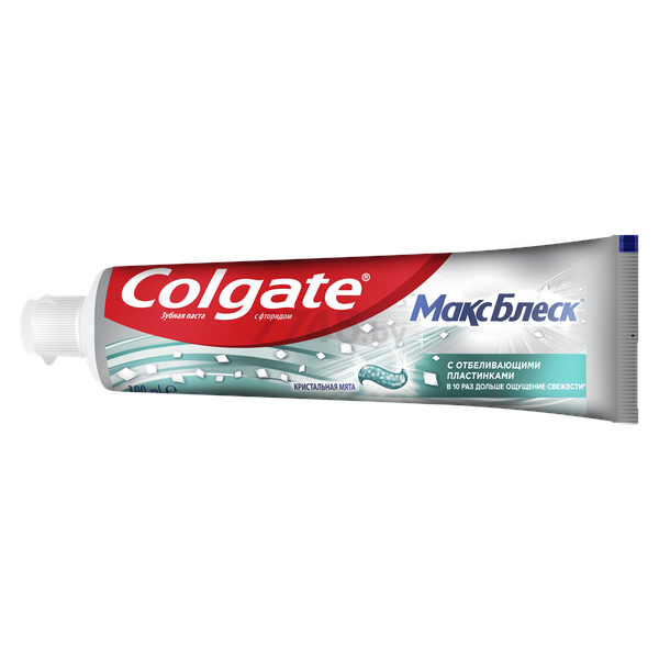 Зубная паста COLGATE Max White С отбеливающими пластинками 100 мл (6920354805851) - Фото 3