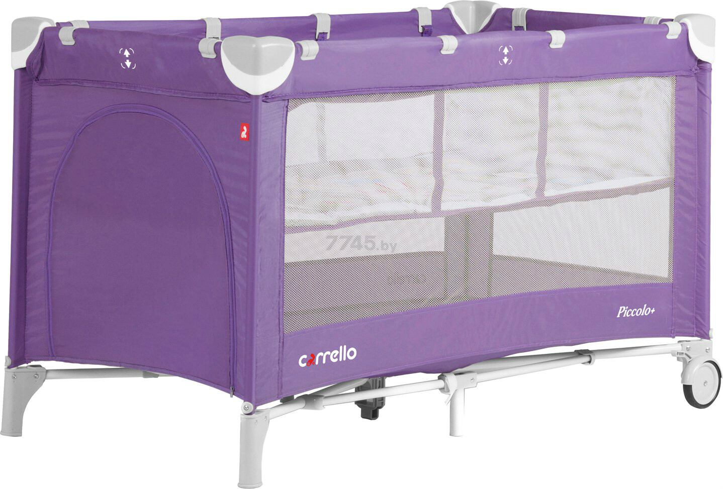 Манеж-кровать CARRELLO Piccolo+ CRL-9201/1 Spring Purple