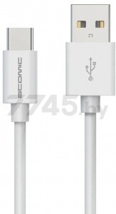 Кабель ATOMIC HQ-base USB-A - USB-C (30231) белый