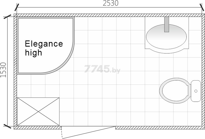 Кабина душевая гидромассажная DOMANI-Spa Elegance high 90х90 (DS01E99HACl10) - Фото 7