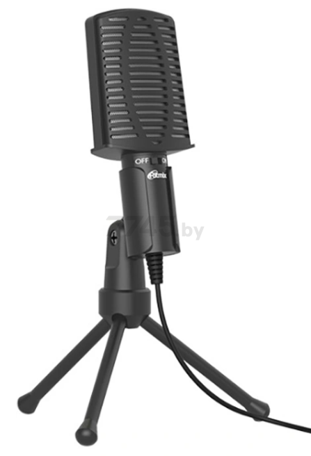 Микрофон Ritmix RDM-125 черный - Фото 6