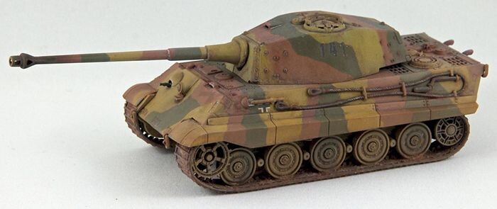 Сборная модель ITALERI Немецкий тяжелый танк Sd Kfz 182 King Tiger 1:72 (7004) - Фото 4