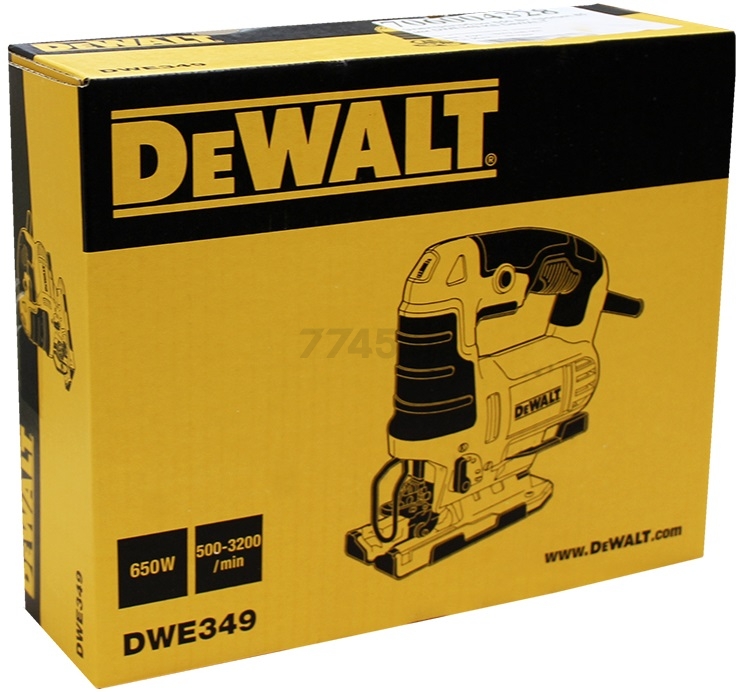 Электролобзик DEWALT DWE349 (DWE349-KS) - Фото 8