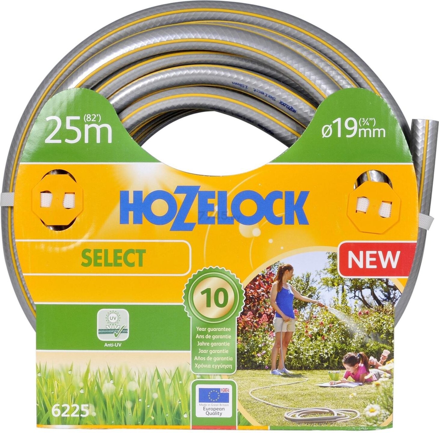 Шланг поливочный HOZELOCK 6225 Select 3/4" 25 м (6225P0000)
