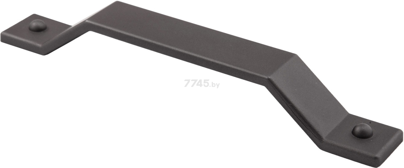 Ручка мебельная скоба AKS Tesoro-160 серый уголь (70970)