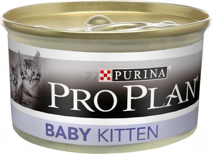 Влажный корм для котят PURINA PRO PLAN Baby Kitten курица консервы 85 г (7613036693462)