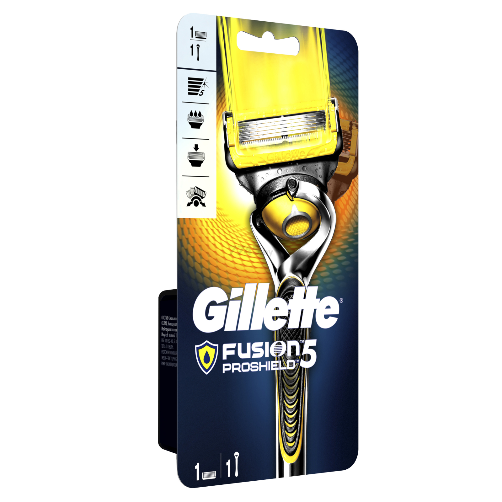Бритва GILLETTE Fusion5 ProShield FlexBall и кассета 1 штука (7702018412815) - Фото 3