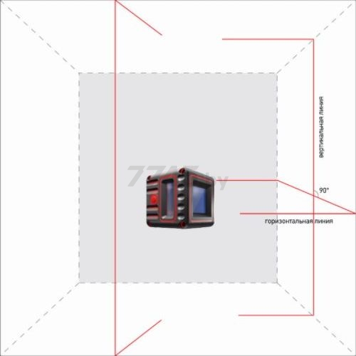 Уровень лазерный ADA INSTRUMENTS Cube 3D Basic Edition (A00382) - Фото 7