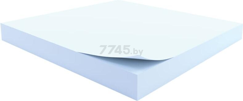 Блок самоклеящийся BERLINGO Standard 76х76 мм 100 листов голубой (HN7676SB) - Фото 2