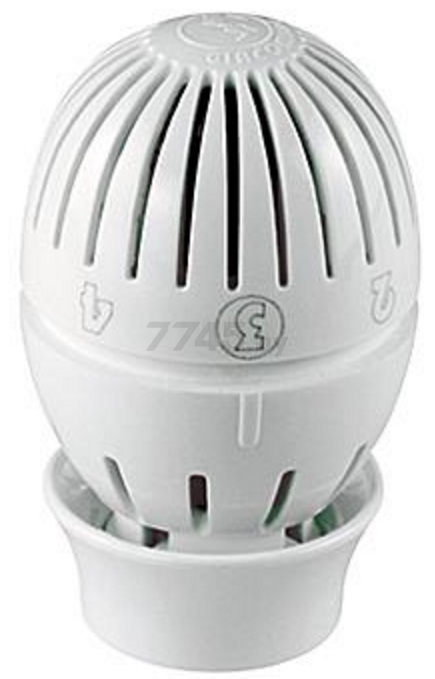 Комплект для подключения радиаторов осевой 1/2" GIACOMINI с термоголовкой (R470FX023) - Фото 4