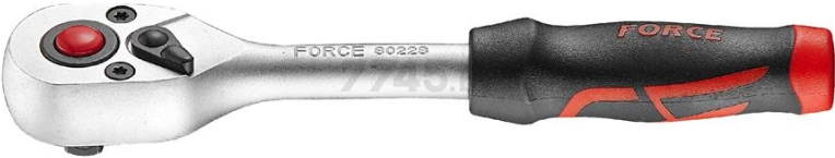 Трещотка 1/4" 72 зуба 140 мм FORCE (80228)