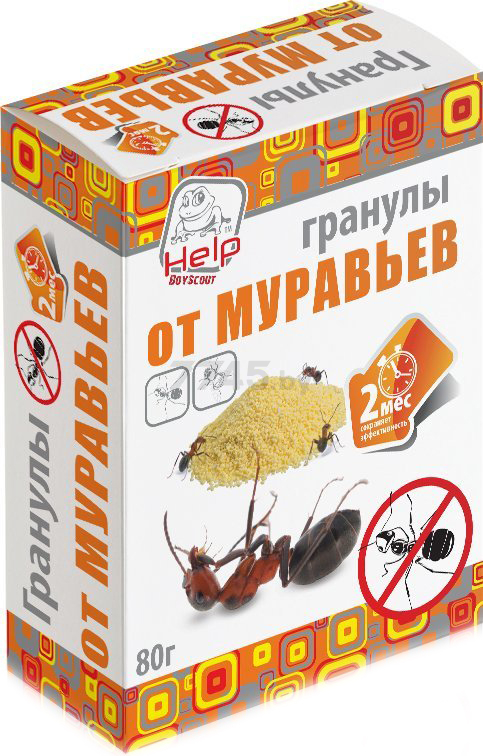 Инсектицид от муравьев HELP 80 г (80277)