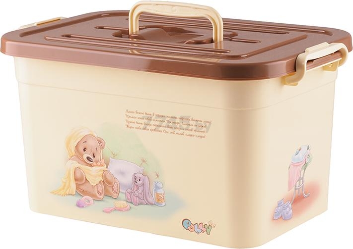 Ящик для игрушек ПОЛИМЕРБЫТ Polly 10 л (81020)