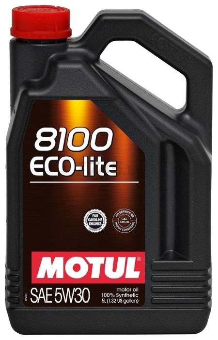 Моторное масло 5W30 синтетическое MOTUL 8100 Eco-Lite 5 л (108214)