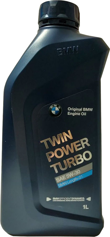 Моторное масло 5W30 синтетическое BMW TwinPower Turbo Longlife-01 1 л (83212465843)