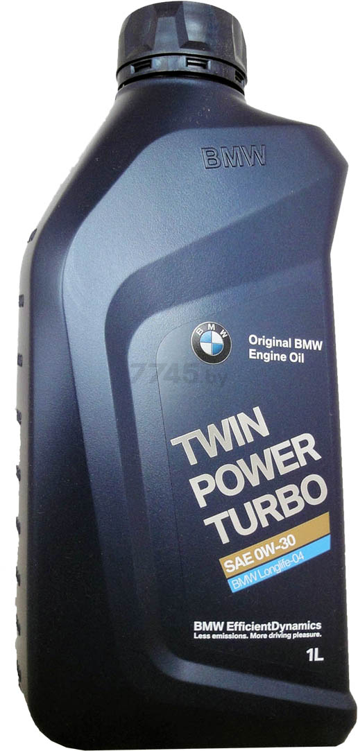 Моторное масло 0W30 синтетическое BMW TwinPower Turbo Longlife-04 1 л (83212465854)
