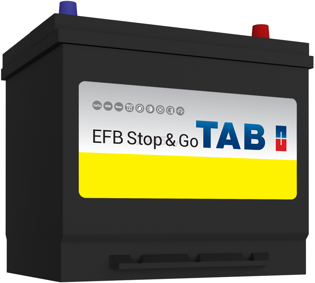 Аккумулятор автомобильный TAB Stop&Go Asia EFB 105 А·ч (212005)