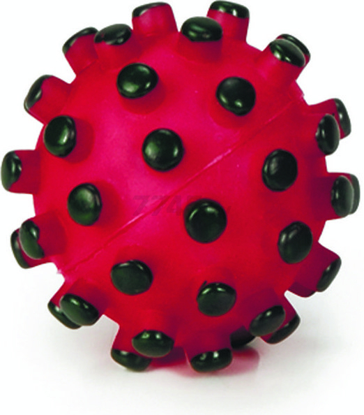 Игрушка для собак BEEZTEES Мяч с шипами d 6 см (8712695007098) - Фото 2