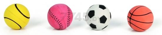 Игрушка для собак BEEZTEES Мяч из резины d 6,3 см (8712695007715)