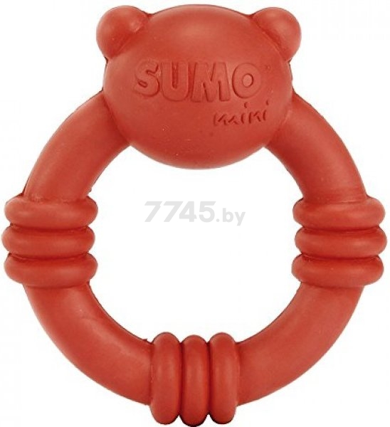 Игрушка для собак BEEZTEES Sumo Mini Team красный 9,5x10,5 см (8712695140146)
