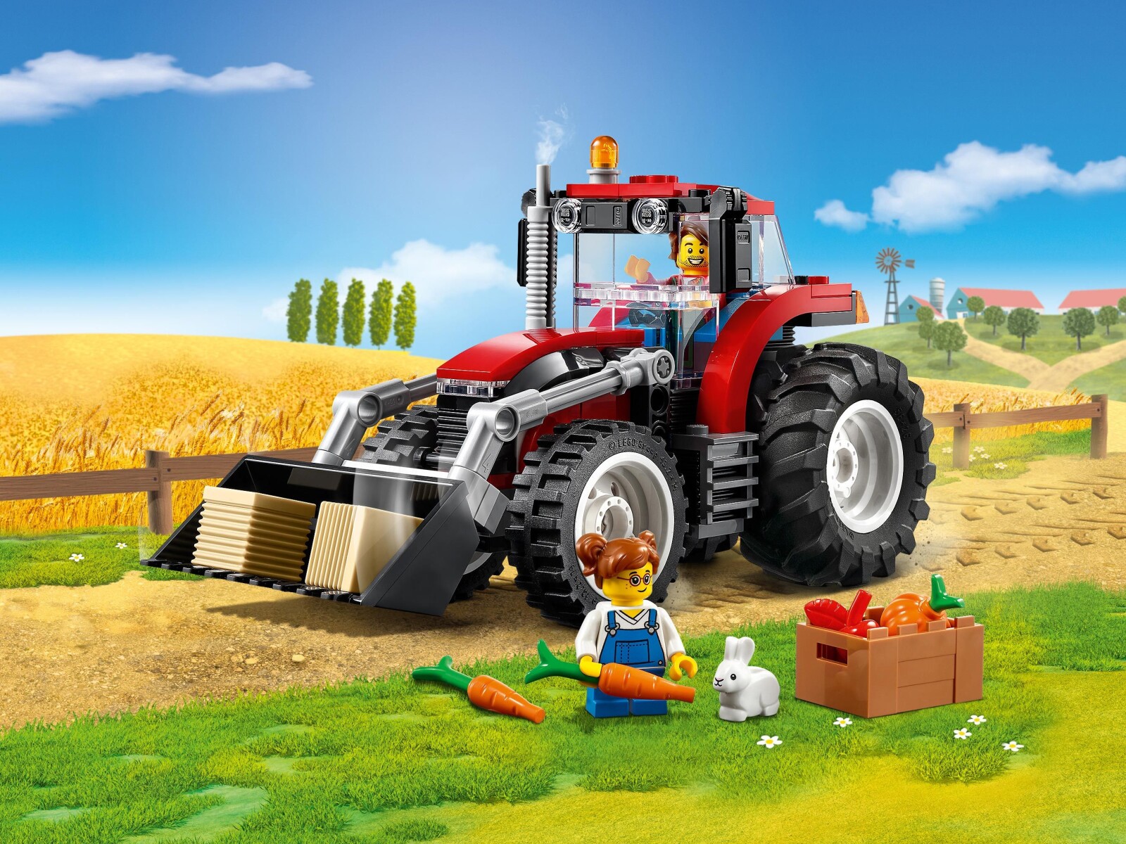 Конструктор LEGO City Трактор (60287) - Фото 19