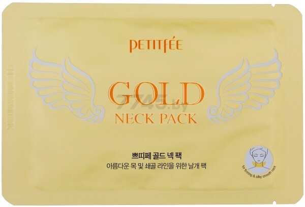 Маска PETITFEE Gold Neck Pack 10 г (8809239802995)