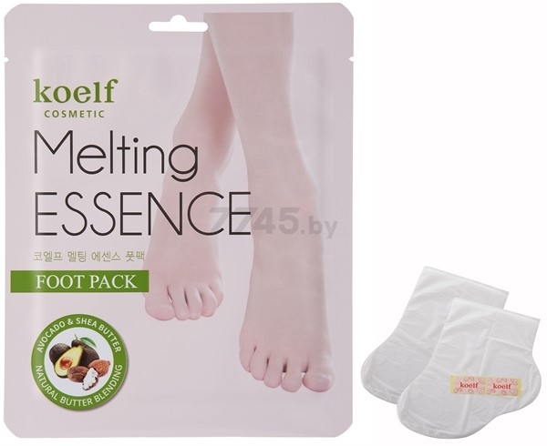 Маска-носочки для ног KOELF Melting Essence Foot Pack Смягчающая (8809239803367)