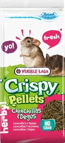 Корм для шиншилл и дегу VERSELE-LAGA Crispy Pellets Chinchilla & Degu 1 кг (461506)