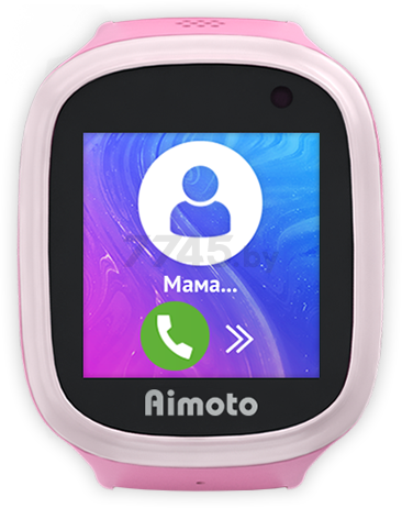 Умные часы детские Кнопка жизни AIMOTO Start 2 розовый - Фото 7