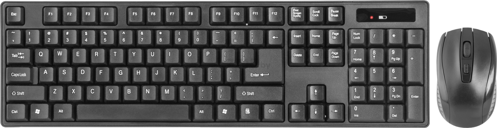 Комплект беспроводной клавиатура и мышь DEFENDER C-915 (45915) - Фото 2