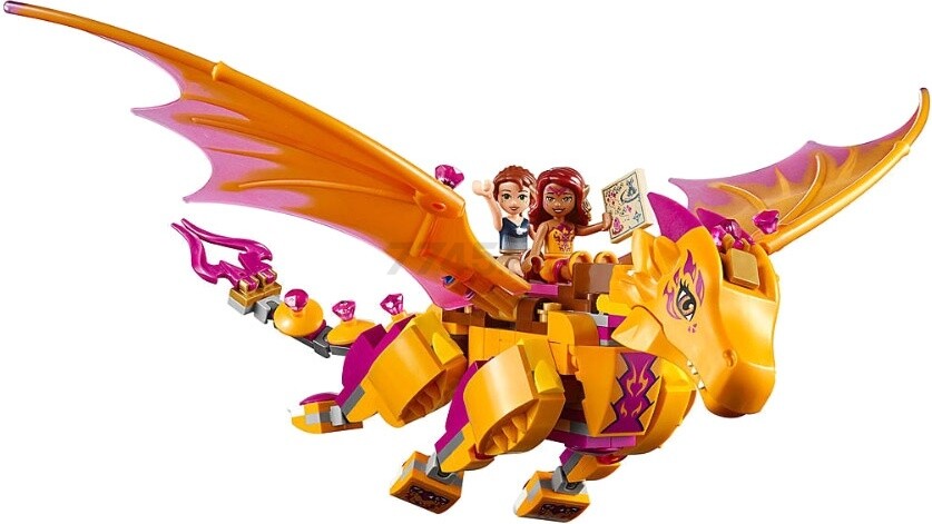 Конструктор LEGO Elves Лавовая пещера дракона огня (41175) - Фото 7