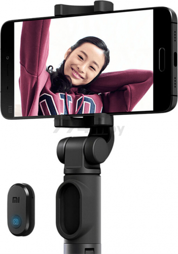 Монопод-трипод XIAOMI Mi Selfie Stick Tripod (черный) - Фото 3